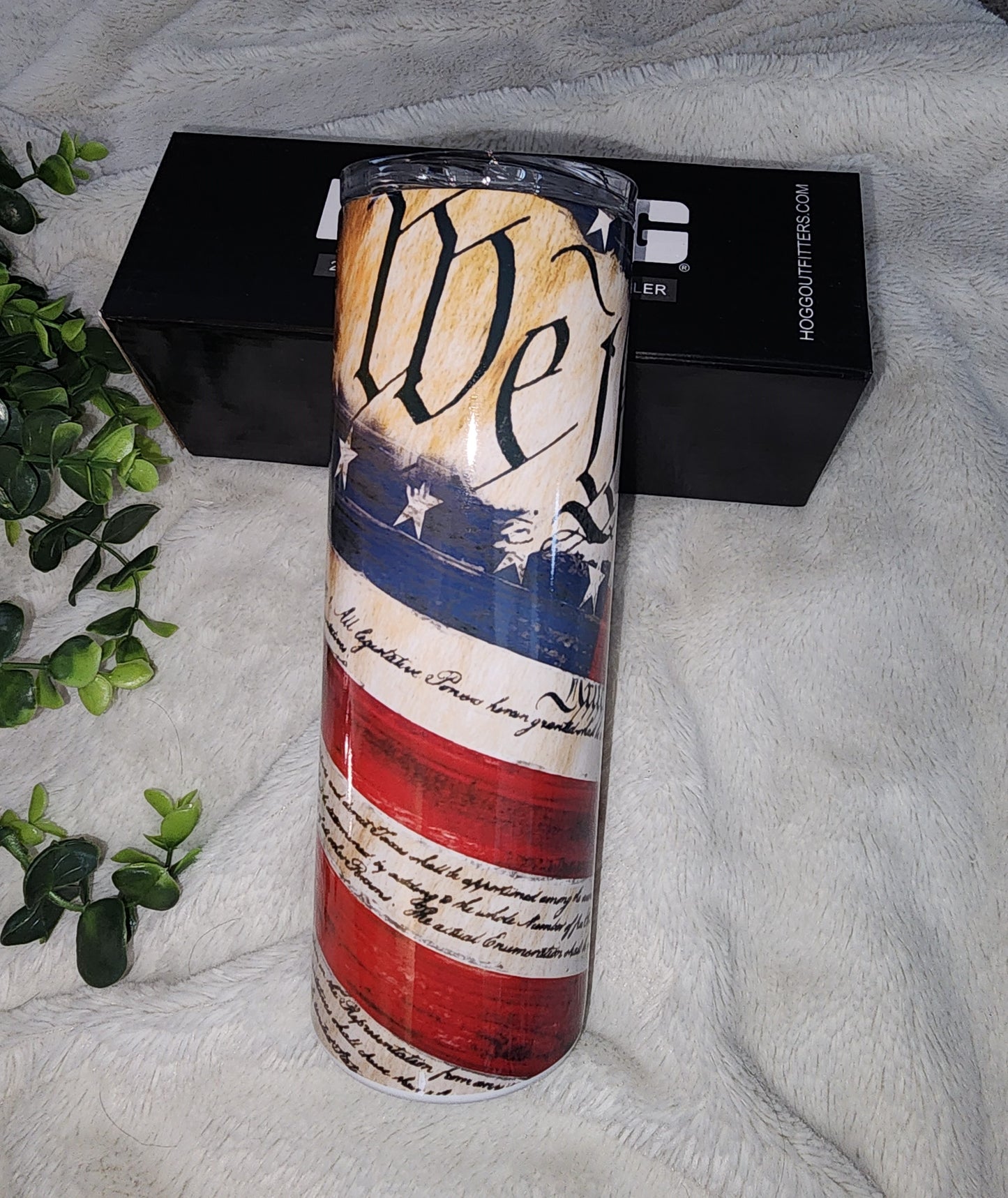 We The People American Flag Tumbler